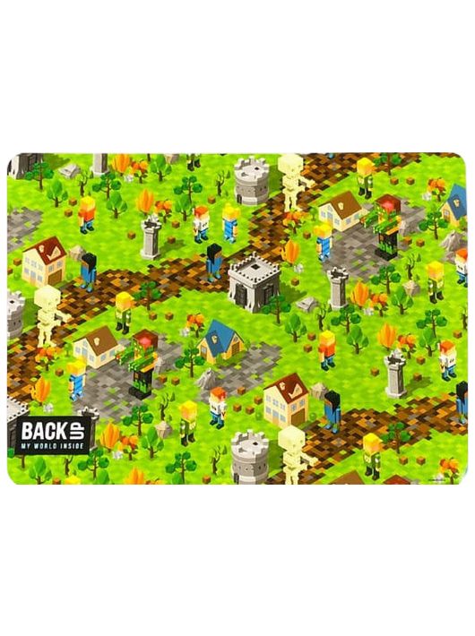 Minecraft asztali alátét, 30x40cm, BackUp A61, 2024, Game Level