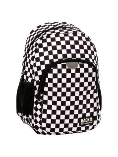   Pepita hátizsák, 2 rekeszes, 34x26x14cm, Back Up 2023, T94, fekete-fehér