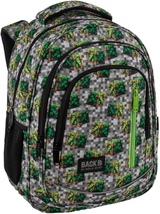 Minecraft mintás BackUP hátizsák, G 78