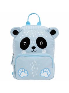 Panda hátizsák, ovis, 29x23x9cm, kék