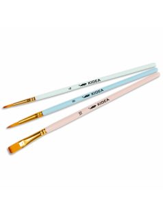Ecset készlet, 3 db-os (4-8-10 méretűek), Kidea