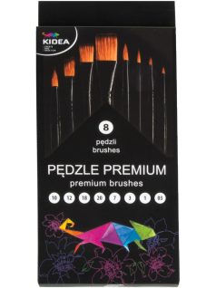 Ecset készlet, 8 db-os, prémium, Kidea