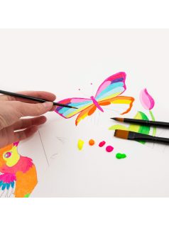 Ecset készlet, 8 db-os, prémium, Kidea