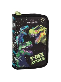   Dinoszaurusz tolltartó, klapnis, töltött, DN20, T-Rex Attack