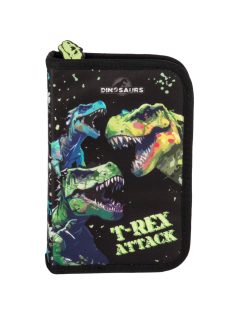   Dinoszaurusz tolltartó, klapnis, töltött, DN20, T-Rex Attack