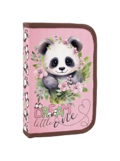 Pandás tolltartó, klapnis, töltött, PA10