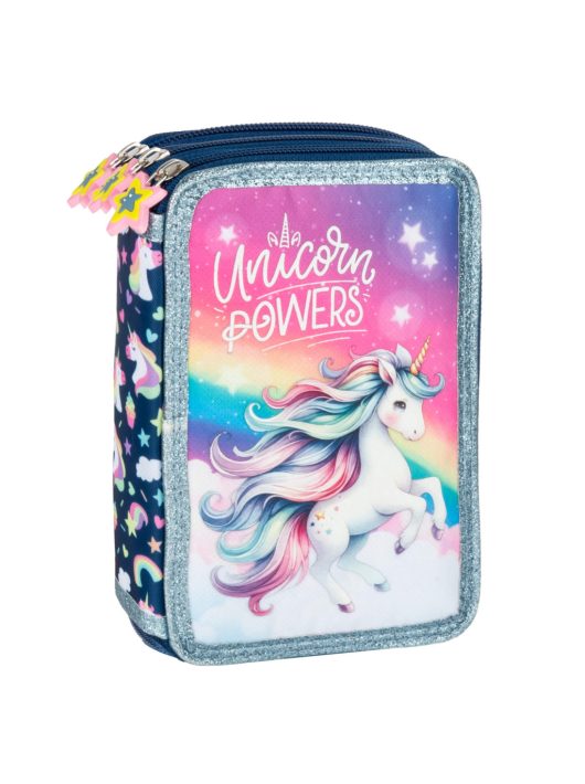 Unikornis tolltartó, 3 emeletes, töltött, JR16, Unicorn Powers