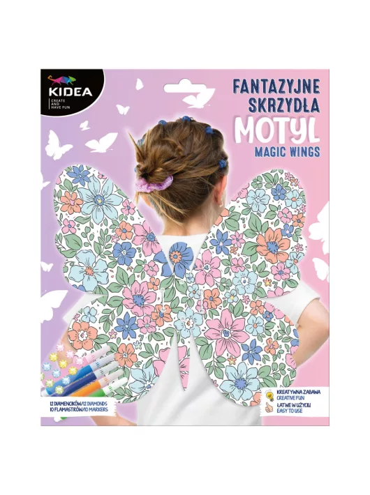 Kidea szárnydíszítő készlet, mágikus szárnyak