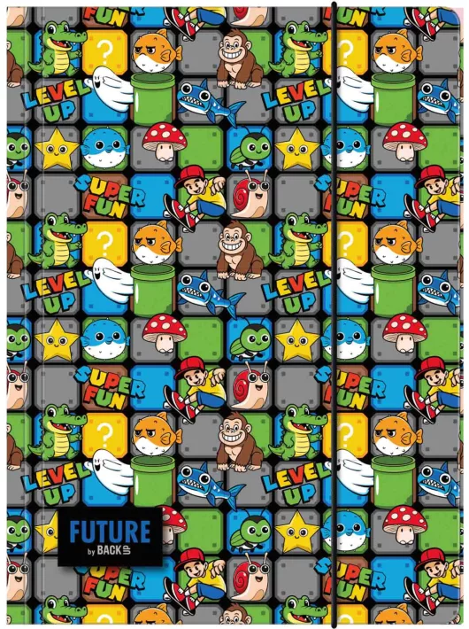 Super Mario gumis mappa A/4, Derform, DF42