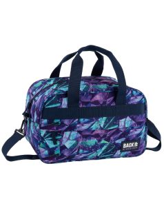   Lányos sporttáska, 35x21x15cm, BackUp, 2025, B35, kék-lila