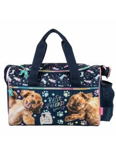   Cleo and Frank sporttáska, 35x21x15cm, CF44, kutyás, spániel