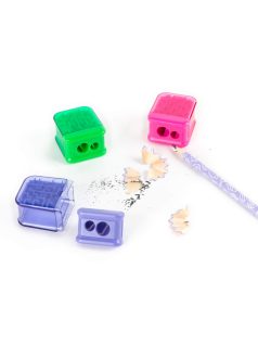   Hegyező, tartályos, 2 lyukú, labirintusos golyópályával, Kidea