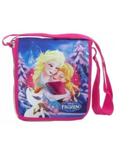   Jégvarázs válltáska, 25x21x6cm, KL17, Elsa, Anna és Olaf