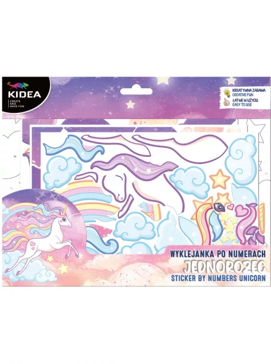 Matricázz számok szerint, Kidea, unikornis