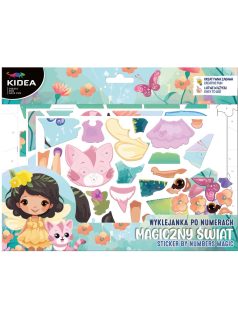 Matricázz számok szerint, Kidea, kislány cicával