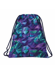 Lányos tornazsák, 41x35cm, BackUp, 2025, A35, kék-lila