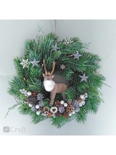   Öntapadós ezüstösen csillogó csillagok, 3,1 cm-es, 20 db/csomag