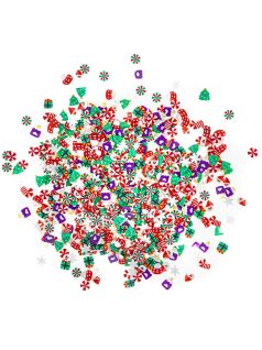 Karácsonyi konfettik, 1000 db/csomag