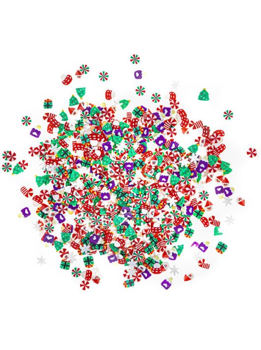 Karácsonyi konfettik, 1000 db/csomag