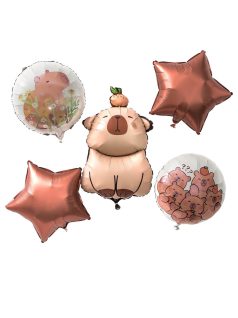 Kapibara fólia lufik, 5 db/szett