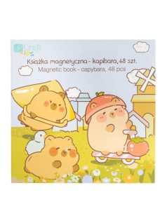 Kapibara mágneses könyv 47 db mágnessel
