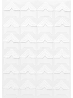 Fotósarok, öntapadós, 2x2cm-es, 48 db-os, fehér