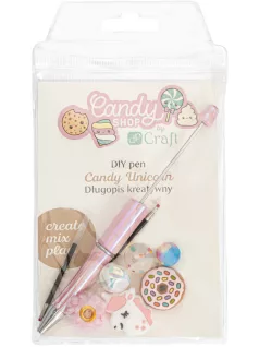 Csináld magad díszes toll, 7 db-os, Candy Unicorn