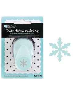 Formalyukasztó, 16mm, DP Craft, hópehely, JCDZ-145