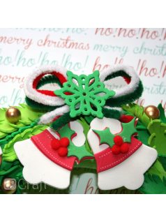   Zsenília drót, 30cm, 4 mm-es vastagság, 25 db/csomag, karácsonyi színek