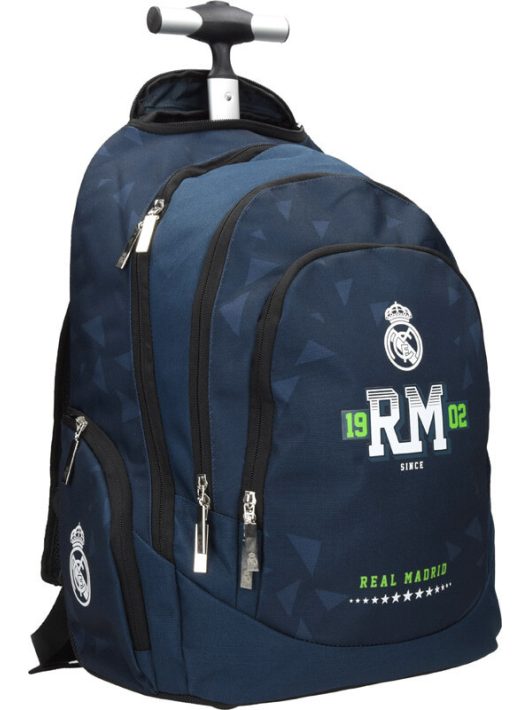 Real Madrid gurulós hátizsák, iskolatáska 47x33x18cm