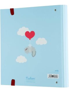   Pusheen cicás gyűrűskönyv A/4, 4 gyűrűs, Purrfect Love Collection