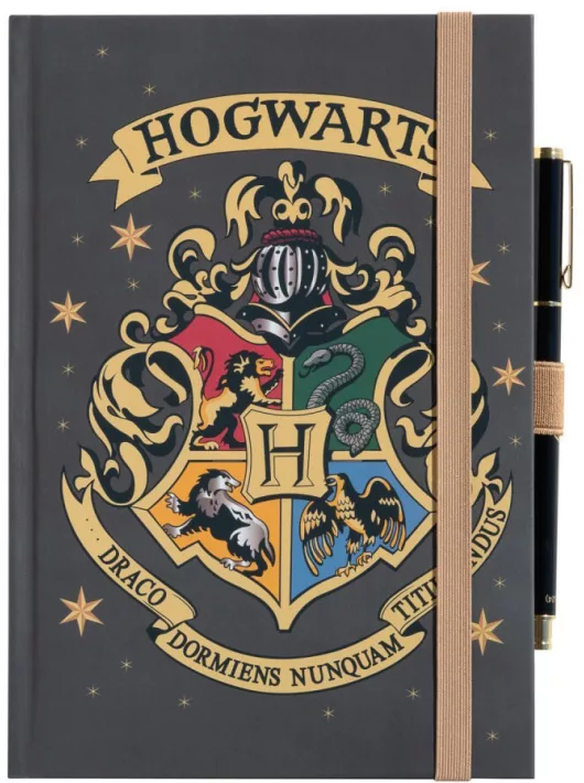 Harry Potter notesz tollal, A/5, pontozott lapok, 96 lapos, Hogwarts