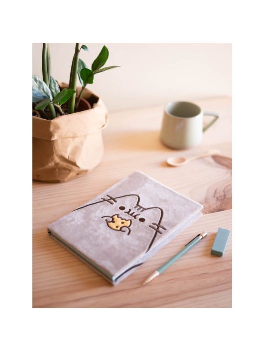 Pusheen cicás napló plüss borítóval, A/5, Foodie Collection