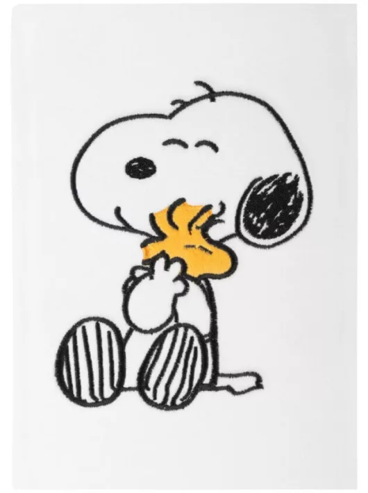 Snoopy bullet journal napló plüss borítóval, A/5, Snoopy Lazy Days