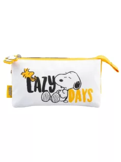   Snoopy tolltartó, beledobálós, 3 rekeszes, 21x12x2cm, Snoopy Lazy Days