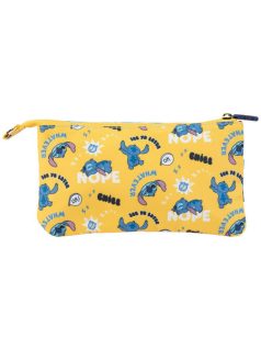   Stitch tolltartó, beledobálós, 3 rekeszes, 21x12x2cm, Tropical