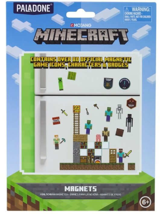 Minecraft hűtőmágnesek, Build a level, 80 db-os