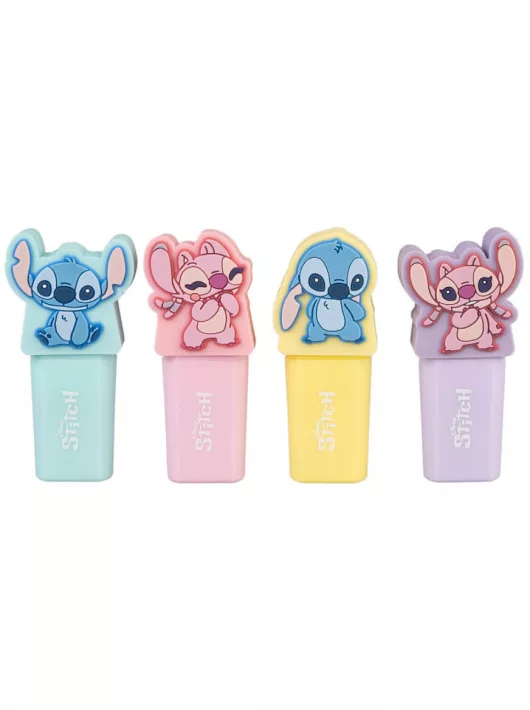 Stitch szövegkiemelő készlet, 4 db/szett