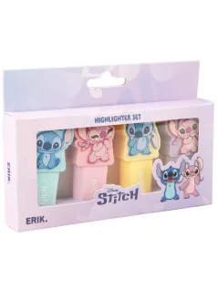 Stitch szövegkiemelő készlet, 4 db/szett