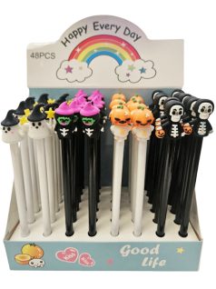 Zseléstoll halloweeni figurákkal, többféle változat