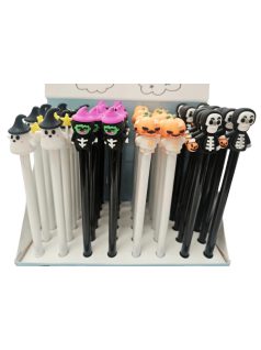 Zseléstoll halloweeni figurákkal, többféle változat