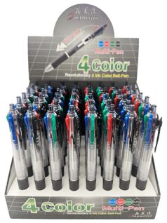 Golyóstoll, 4 színű, Multi-Pen