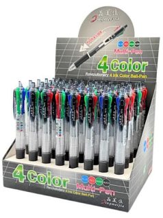 Golyóstoll, 4 színű, Multi-Pen