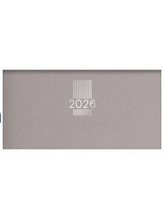   Dayliner MyPastel zsebnaptár, heti tervező, 17x8cm, szürke, 2026