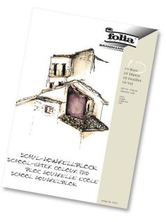 Aquarell vázlatfüzet, A/4, 10 ív/tömb, 150g