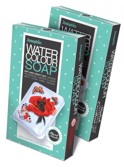 Szappankészítő készlet, Watercolour Soap, Pipacs, 4+