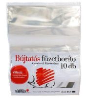 Füzet- és tankönyvborító, A/5, bújtatós, 10 db/csomag, Süni