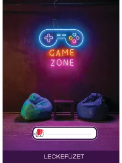 Süni tűzött füzet A/5, 34 lap lecke, ICO, game zone