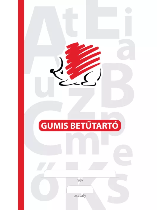 Gumis betűtartó, ICO Süni