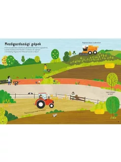   Az első matricázásom, 17x24cm, 16 oldal és több száz újrafelhasználható matrica, Tanyán